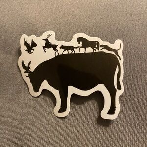 🌈20/$12🌈 Animal Silhouette Sticker